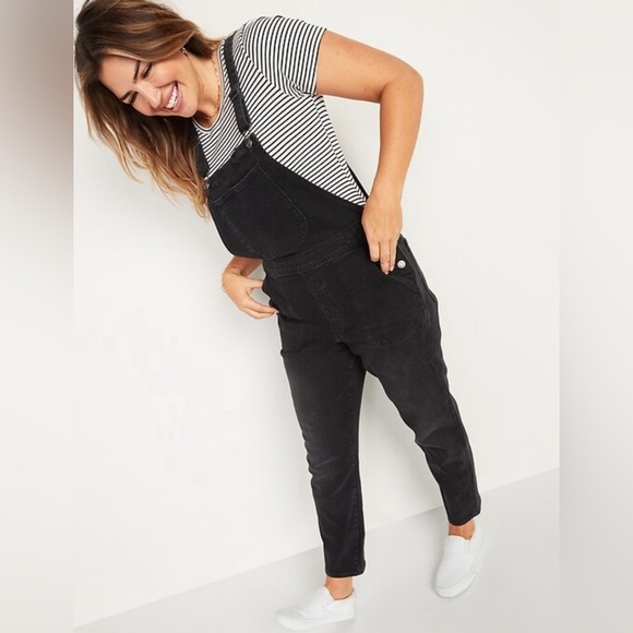 NWOT! O.G. Straight Black Jean Overalls for Women - Multiple Sizes 💛💎 - Picture 1 of 6